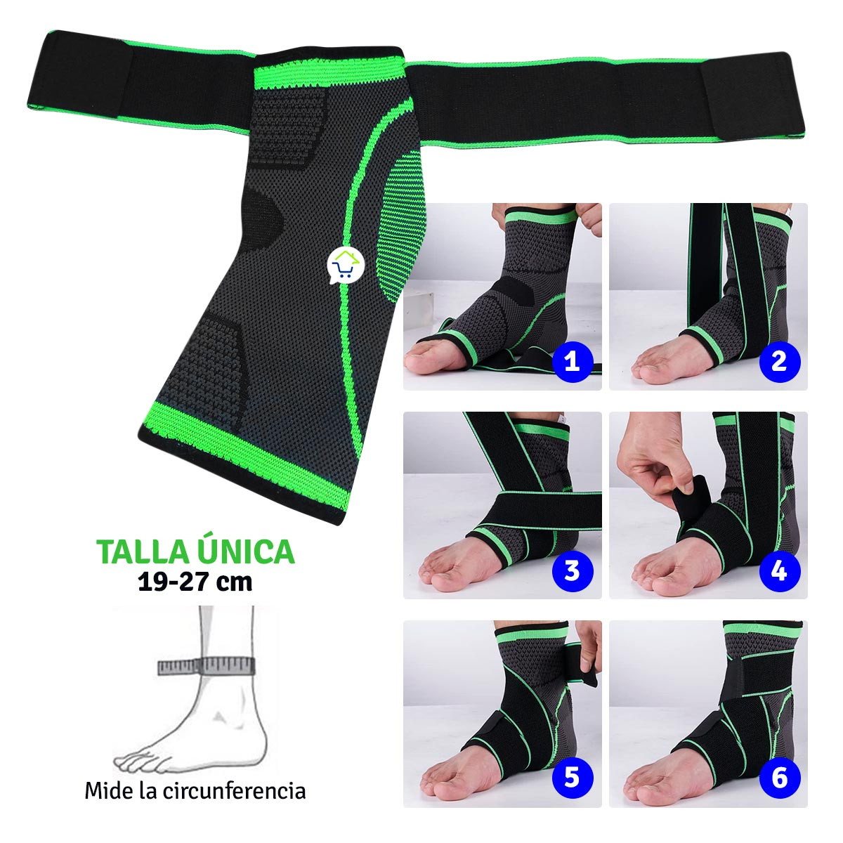 Tobillera Deportiva Compreson WL-8058